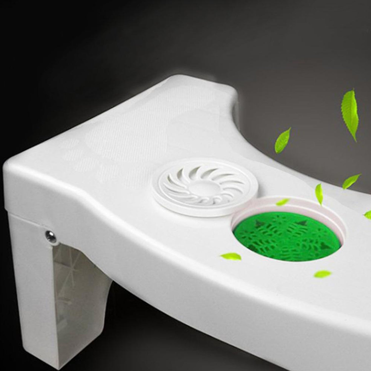 6005a Plastic Non-slip Folding Toilet Squat Stool - White Color 6005a Plastic Non-slip Folding Toilet Squat Stool - White Color